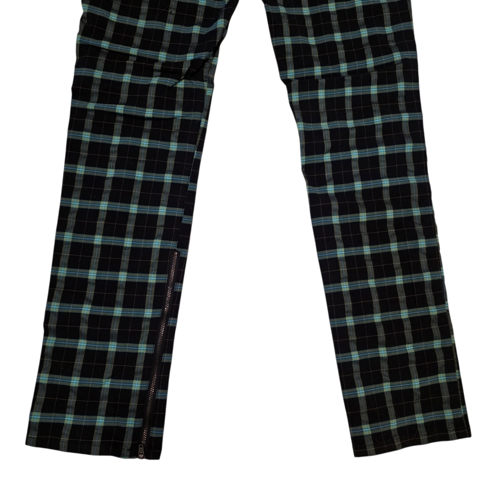 Vintage Y2K Wet Seal Plaid Low Rise Pants- 9 - Picture 12 of 15